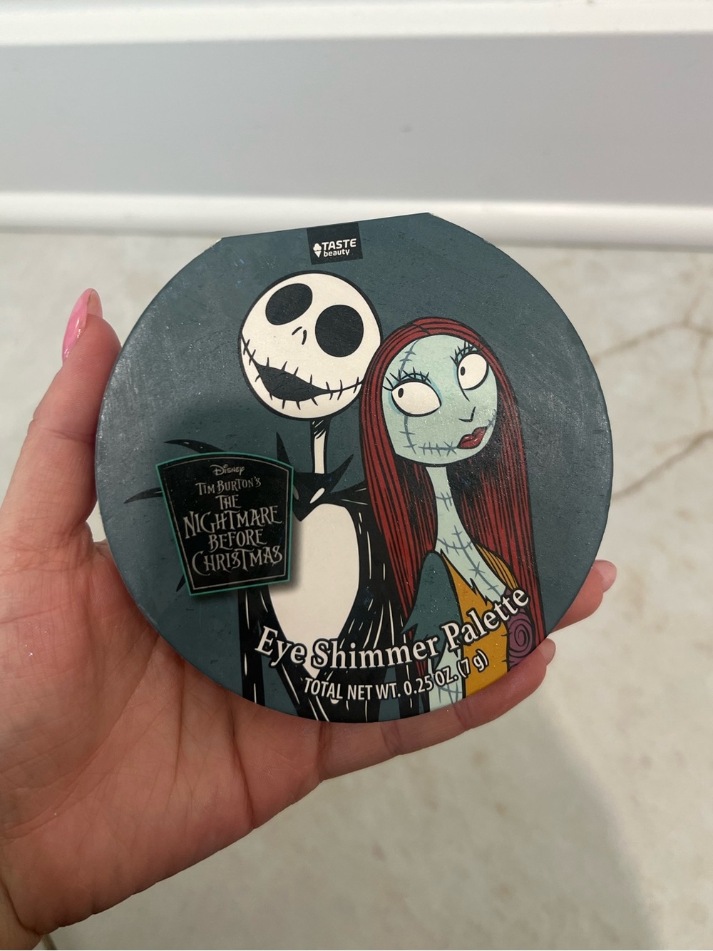 NEW Taste Beauty The Nightmare Before Christmas Eye Shimmer Palette